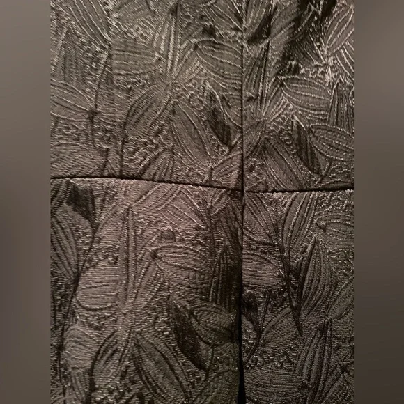 Adrianna Papell Jacquard Cap Sleeve Sheath Dress, Black, Size 4, EUC - Picture 8 of 11